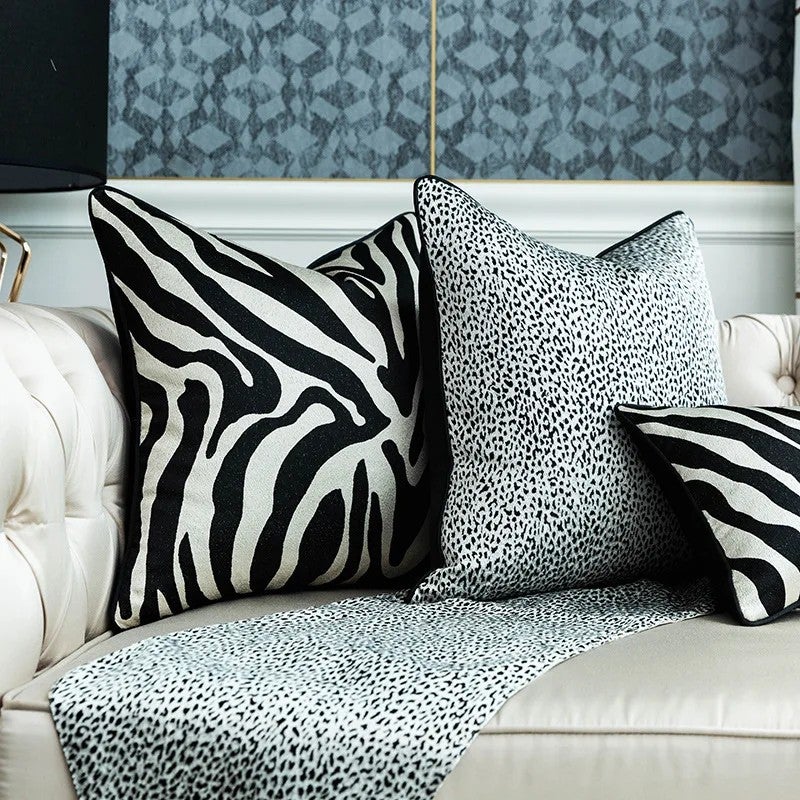 Y&D High Quality Sofa Cushion Cover Luxury Jacquard Throw Pillow Covers Decorative Home  Pillow Throw Pillow Cover for Couch - Image 4